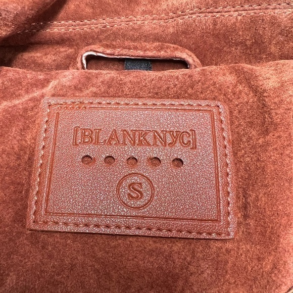 Blank NYC Brown Leather Jacket - Picture 7 of 8